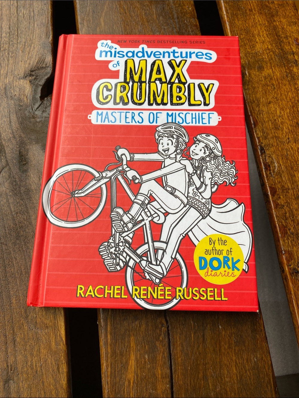 The Misadventures of Max Crumbly 3: Masters of Mischief Hardcover Rachel Russell